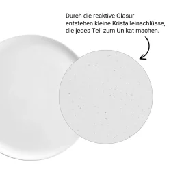 NATIVE Frühstücksteller 4er-Set