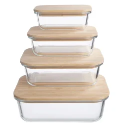 NATURALS Lunchbox 4er-Set