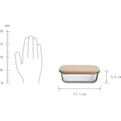 NATURALS Lunchbox 4er-Set