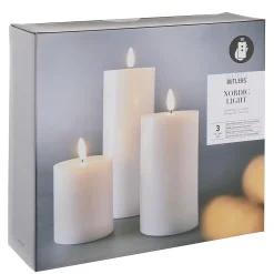 NORDIC LIGHT LED-Kerzen-Set 4-tlg.