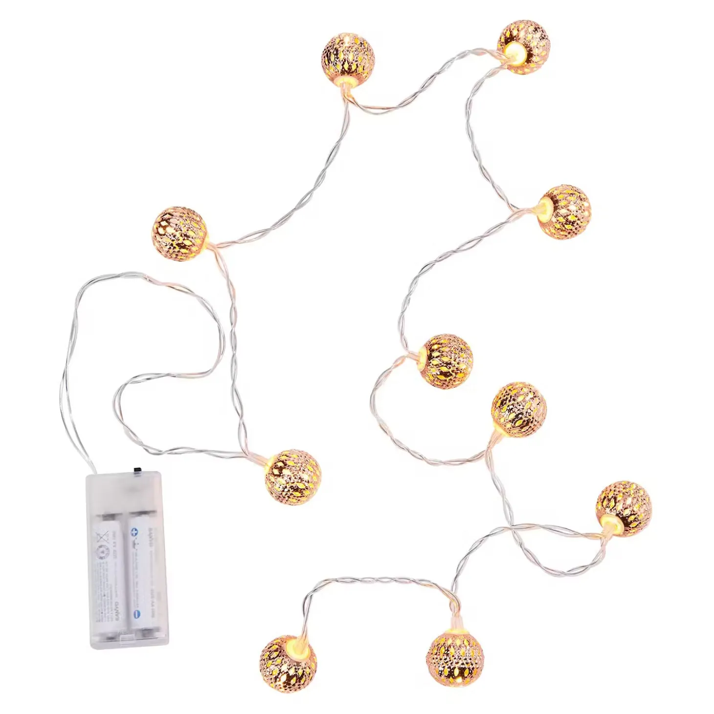 ORIENTAL LIGHTS Lichterkette 12er-Set