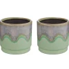 PAINTED Blumenübertopf 2er-Set