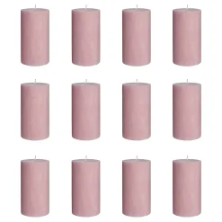 RUSTIC Stumpenkerze 12er-Set