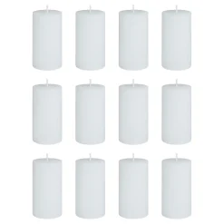 RUSTIC Stumpenkerze 12er-Set