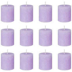 RUSTIC Stumpenkerze 12er-Set