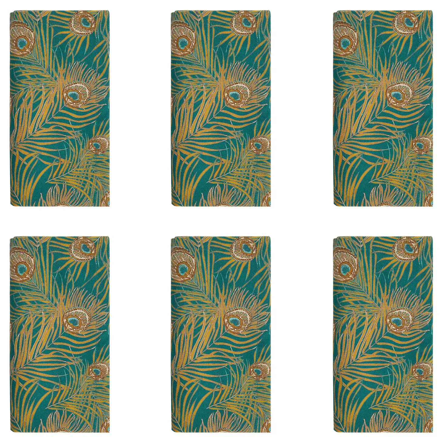 Serviette GOLDEN TWENTIES 6er-Set