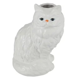 SNOW WHITE Vase Katze