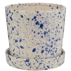 SPLASH Blumenübertopf mit Teller