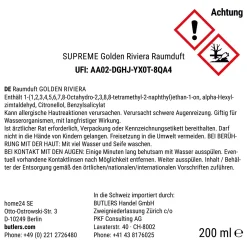 SUPREME Raumduft Golden Riviera