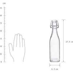 SWING Flasche mit Bügelverschluß 6er-Set