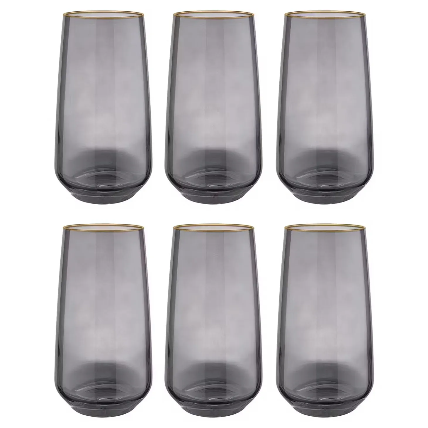 TOUCH OF GOLD Longdrinkglas 6er-Set