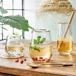 TOUCH OF GOLD Longdrinkglas 6er-Set