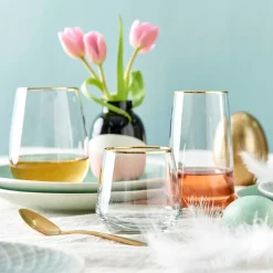 TOUCH OF GOLD Wasserglas 6er-Set