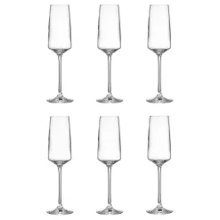 WINE & DINE Champagnerflöte 6er-Set