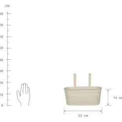 ZINC Hängetopf