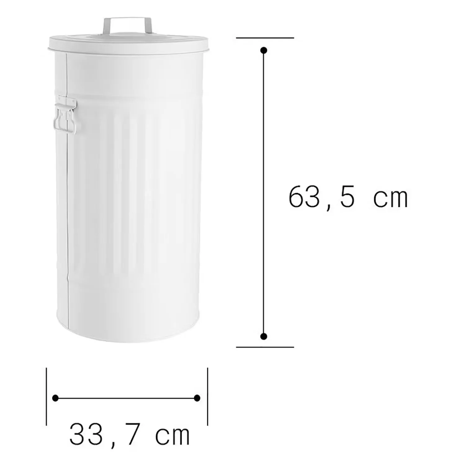 ZINC Mülltonne Oskar