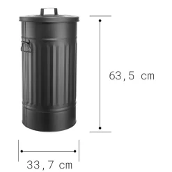 ZINC Mülltonne Oskar