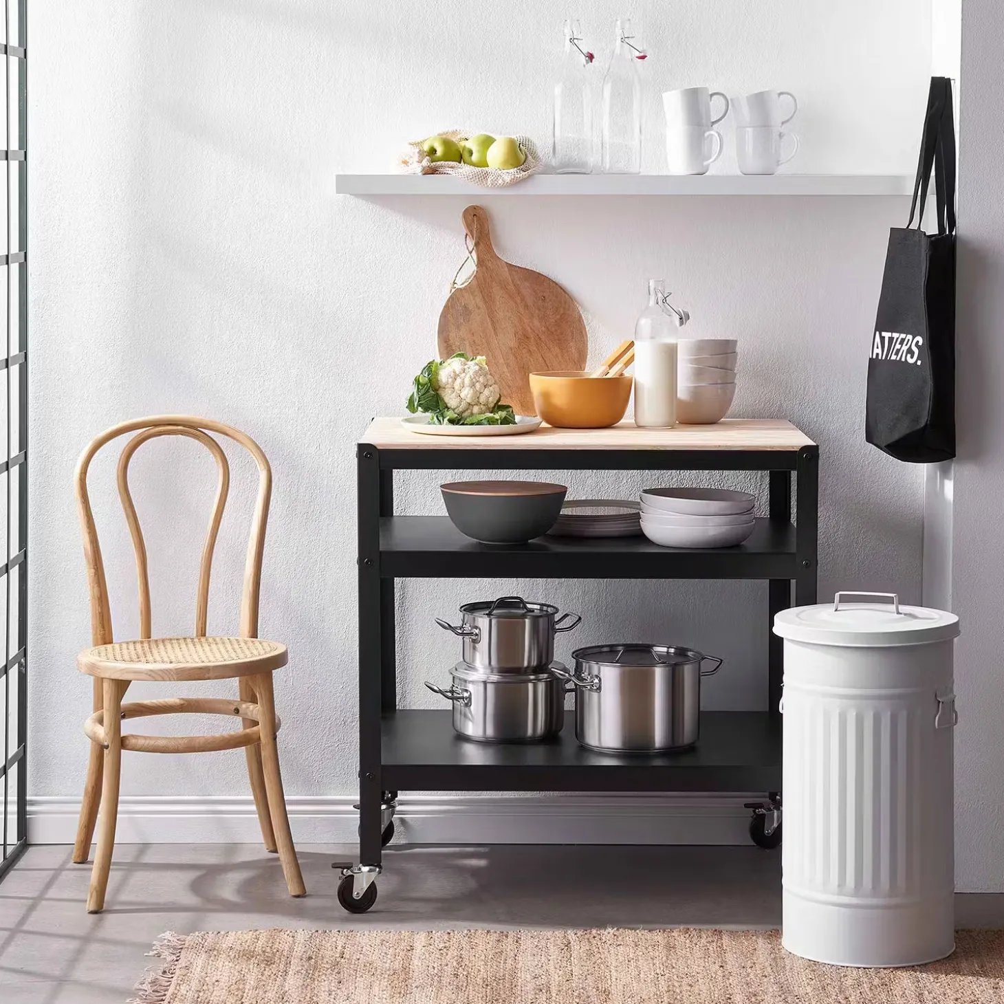 ZINC Mülltonne Oskar